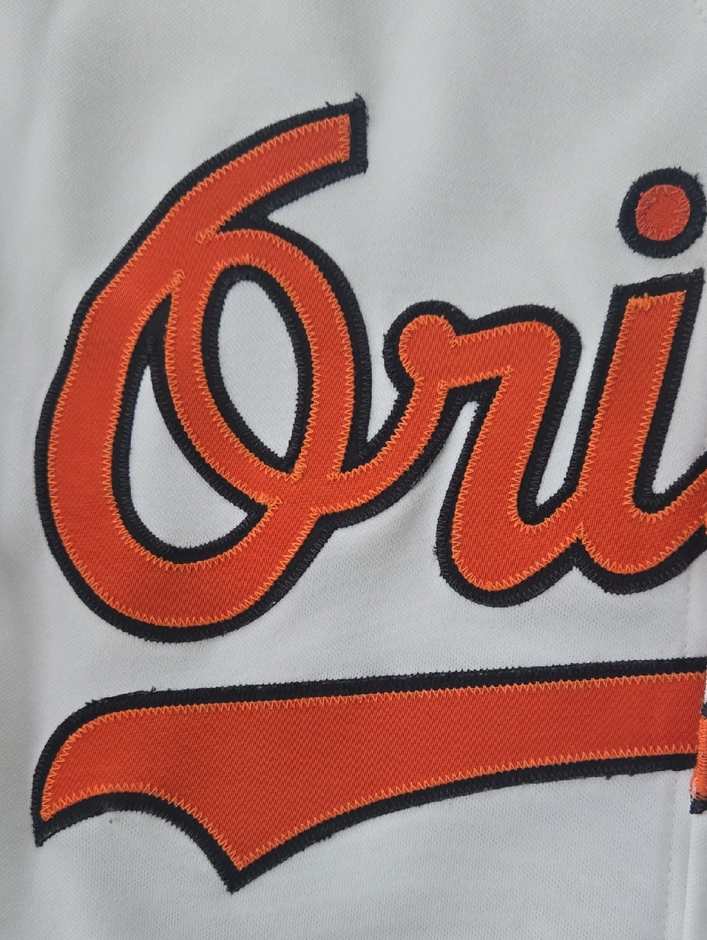 Vintage Rawlings Orioles Script Baseball Jersey Size 44 - Picture 3 of 9